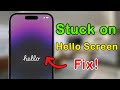 How to Fix iPhone 15 Stuck on Hello Screen after Update | No Data Loss