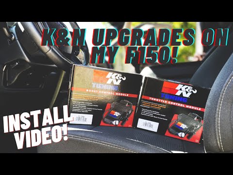 K&N BOOST CONTROLLER AND THROTTLE CONTROL MODULE INSTALL AND FIRST DRIVE!