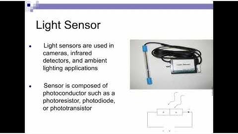 VARIOUS TYPES OF SENSORS AND ITS APPLICATION