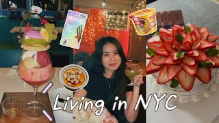 Living in NYC | Trying Filipino Snacks, Baking a Cake, Catching up with Friends