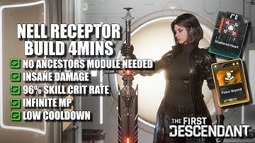 Nell Supermassive Receptor Build 4 mins Run | The First Descendant