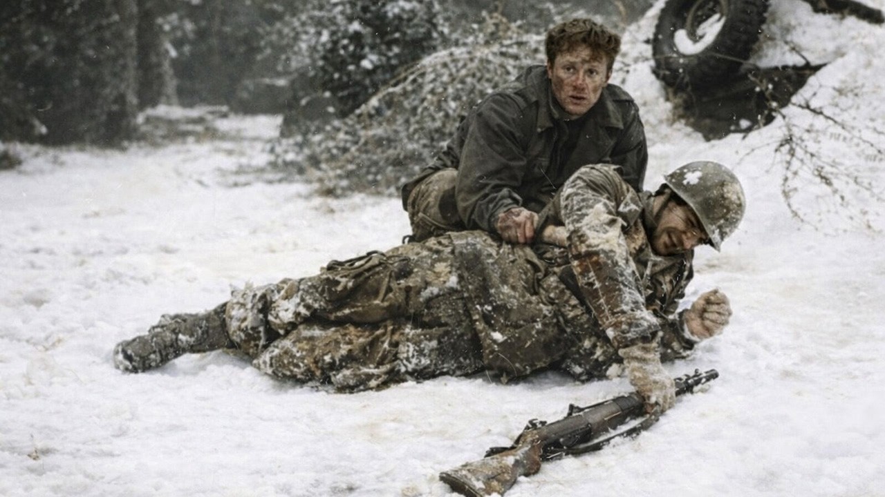 德軍5個師輪番強攻巴斯托涅小鎮，美軍經過艱苦卓絕的戰鬥，最終挫敗德軍在西線的最後一次大反撲！