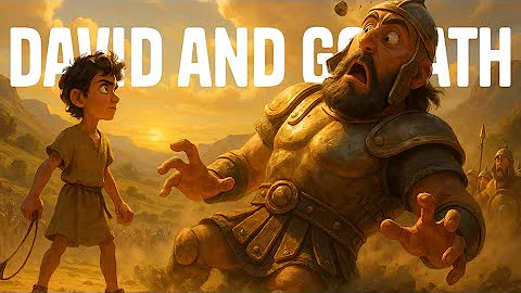 David and Goliath Animated Bible Story for Kids - The Boy Who Defeated a Giant