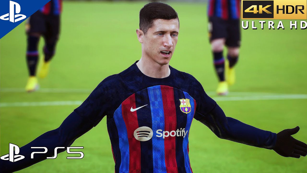 eFootball PES 2022 (Version 0.9.0) - Man United vs. Barcelona - PS5 Next  Gen Gameplay