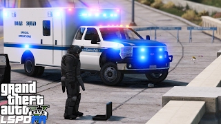 GTA 5 LSPDFR Police Mod 376 | LSPD Bomb Squad Disarming Explosives & Savings Citizens Of Los Santos