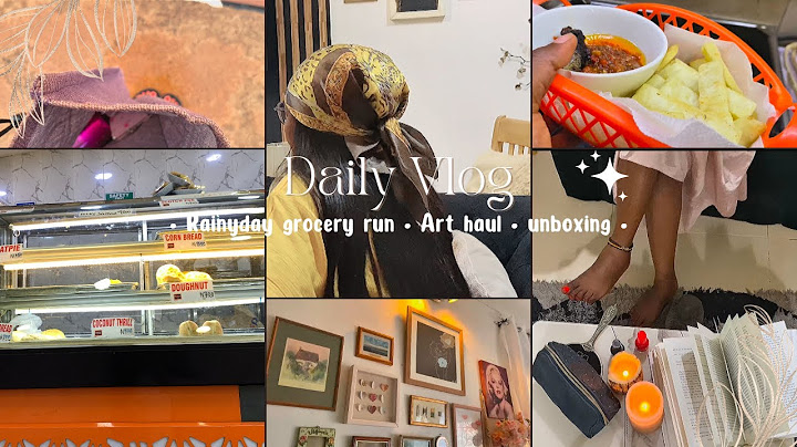 Cozy Rainy Day Vlog 🌧 | Grocery Run, Art Haul & Chill Unboxing Moments