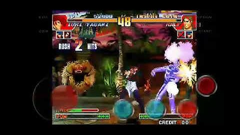 iori yagami vs Ralf kof Android 97 combo.by akini