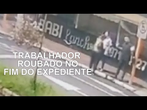 Criminosos roubam jovens trabalhadores na Alameda Paulista