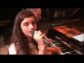 Angelina Jordan - Speak Softly Love (fragment) - rehearsal with piano - rebalanced