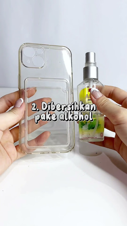 PAKE CRYSTAL CLEAR CASE DIJAMIN 100% GAK KUNING #caseayangan #clearcase #iphone #caseiphone