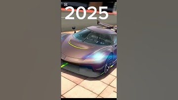 Evolution Extreme Car Driving Simulator 2025 And 2015 #Shorts#