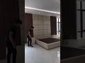 Modern Bedroom Wall Design 2026 | Cushion Bed Back & Louvers Panelling Ideas
