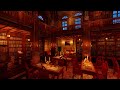 Library ambience asmr  library sounds for study work  focus page flipping and writing sounds