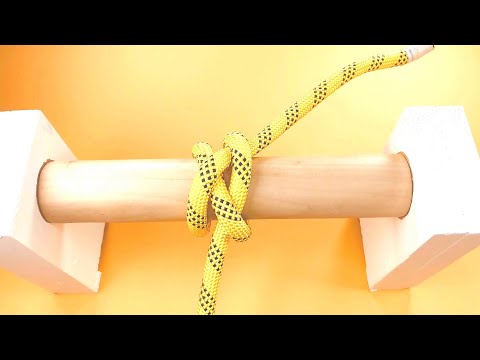 ASMR THE PICKET-LINE HITCH, HOW TO TIE THE MOST USEFUL KNOTS