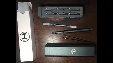 Screwdriver Kit 30 40 44 Precision Magnetic Bits Dismountable Screw Driver Set Mini Tool Case