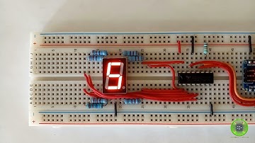 ARDUINO y 74HC595 - CONTROL DE DISPLAY DE 7 SEGMENTOS