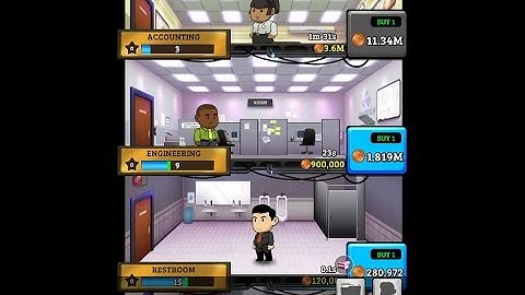 Office Space - idle Profits iOS Gameplay - Part 1