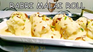 RABDI MALAI ROLL RECIPE | SHEEBA CHEF
