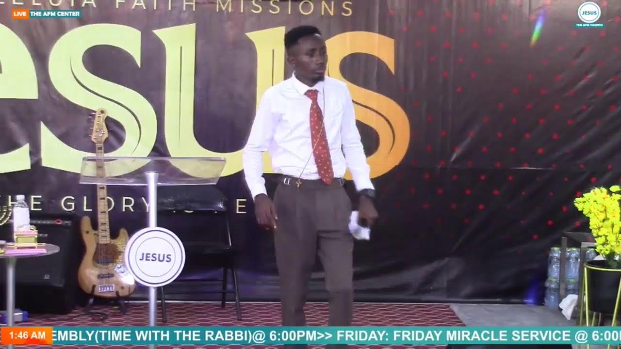 CROSS OVER WITH PROPHET DR. MICAH FELIX AZANDUNA, STAY BLESSED.