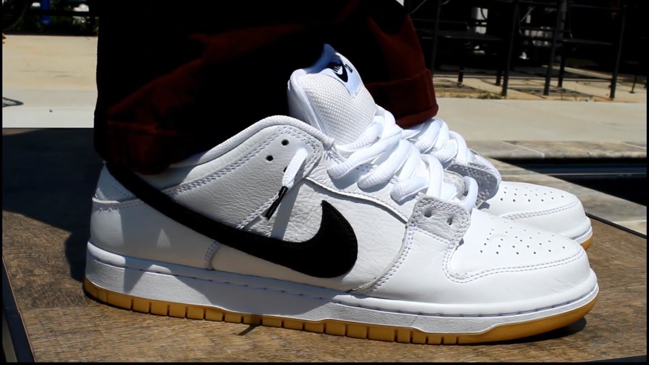 nike sb dunk white