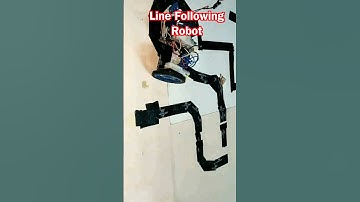 Line Following Robot #shorts #robotics #experiment #science #funnymoments