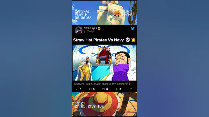 Straw Hat Pirates Vs Navy 💀💥