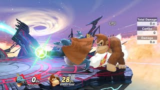 Insanely goofy shield break punish setup with K rool