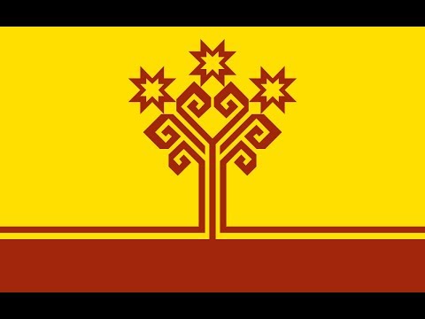 Флаг Чувашии.