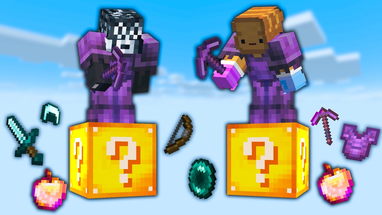 MINOC et DART testent leur CHANCE ! (Lucky Block UHC)