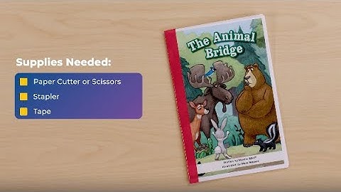 How to Assemble a Vertical Double-Sided Book