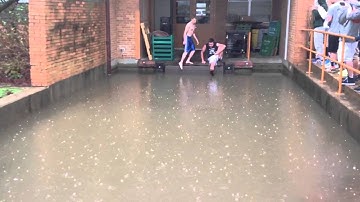 Swimming in the loading dock