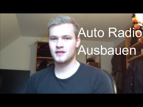 Auto Radio ausbauen ohne Werkzeug Schritt für Schritt mit Schablone