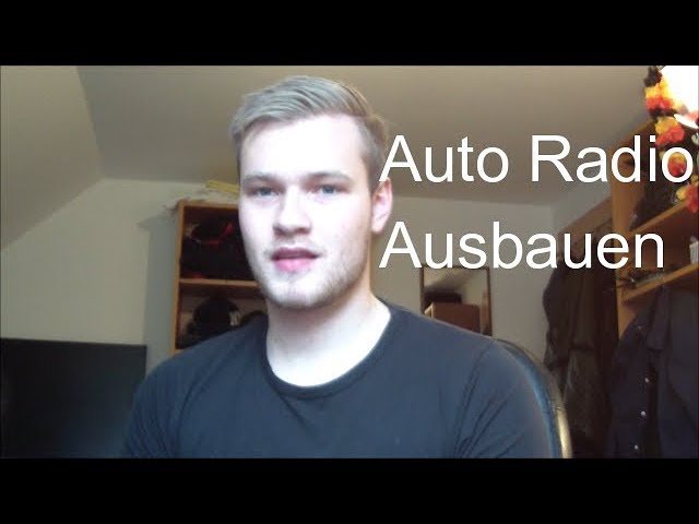 Auto Radio ausbauen ohne Werkzeug Schritt für Schritt mit Schablone 