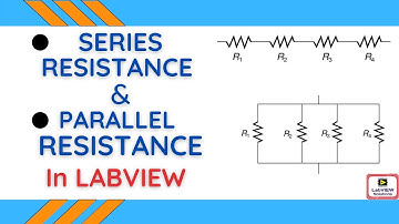 Calculate Series & Parallel Resistance in LabVIEW #LabVIEW