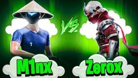Zerox FF🇳🇵 Vs M1NX🇧🇩 | Cleanest Fight Ever🍷1vs1 series #04