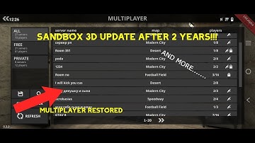 SANDBOX 3D IS BACK WITH A NEW UPDATE!!!. New Gun, Voice Chat, Multiplayer is back, and more