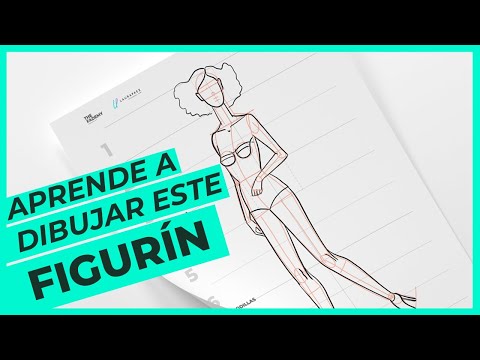 🔝 Cómo dibujar poses de figurines de moda FÁCILMENTE | Plantilla GRATIS 🤩