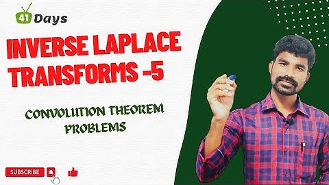 Inverse Laplace Transforms || Convolution theorem || Problems