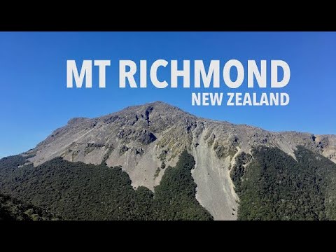 Climbing Mt. Richmond, New Zealand