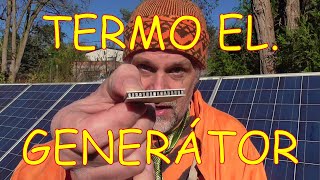 Termoelektrický generátor (TEG) - Vidlákův test termoelektrických článků, cena, návratnost