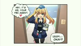 Open up ! It's fbi-chan [comic dub ita]