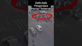 🔴 Hanya Selisih Detik! Pengendara Nyaris Tertabrak | CCTV Viral