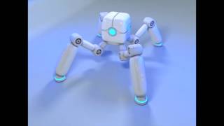 four leg robot rig