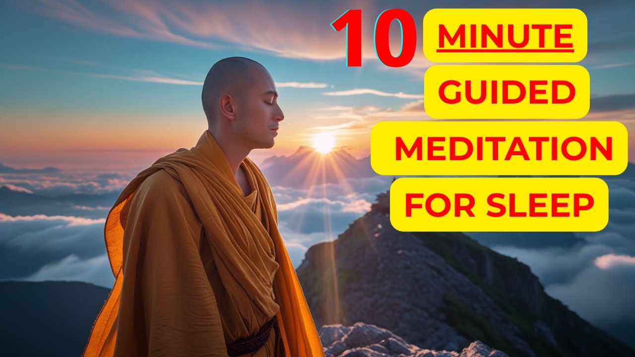 10 MINUTE GUIDED MEDITATION FOR SLEEP| BUDDHIST TEACHINGS - YouTube