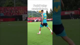Pedri displaying his magic 🪄 (via @sefutbol/IG)