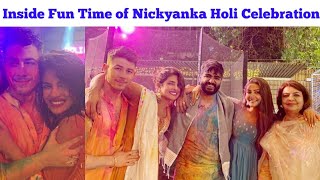 *UNSEEN* Priyanka Chopra And Nick Jonas Holi Celebration In Mumbai | Nickyanka