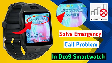 Searching Network Problem In Dzo9 Smartwatch | dzo9 smartwatch sim not support #smartwatchclub #dz09