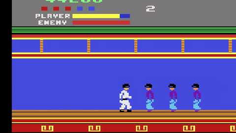EnglishRetro Atari 2600- KungFu
