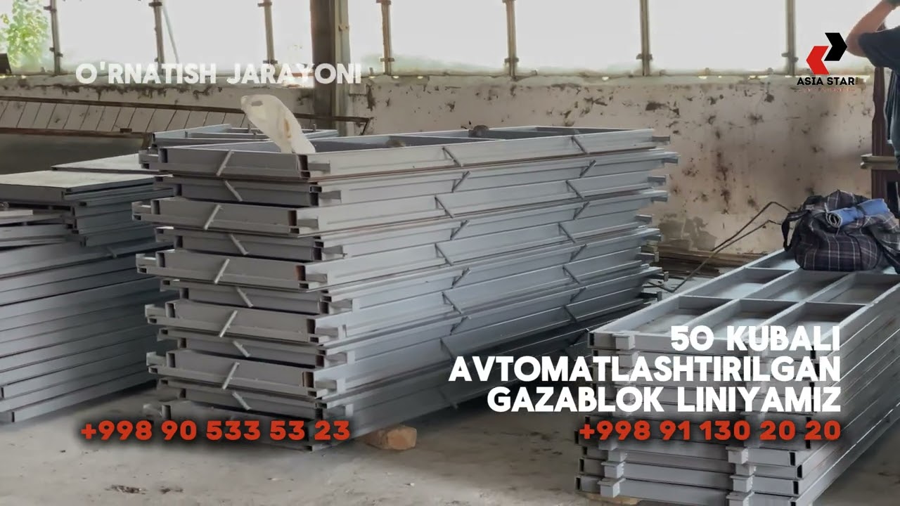 Gazablok liniyasi: 50 kubali 100% avtomatlashtirilgan