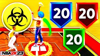 BRINGING A TOXIC 7 3 POST SCORER TO COMP STAGE IN NBA 2K23